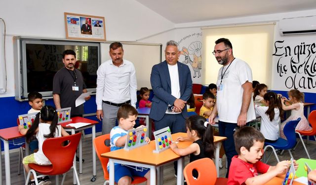 Silifke'de okul öncesi akıl ve zeka oyunları şenliği yapıldı
