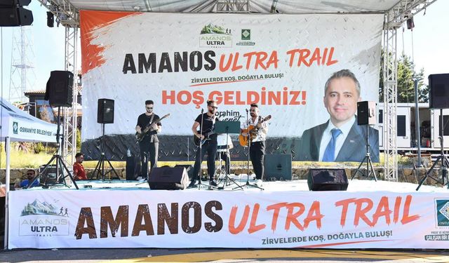 Osmaniye'de Amanos Ultra Trail Coşkusu Konserle Taçlandı