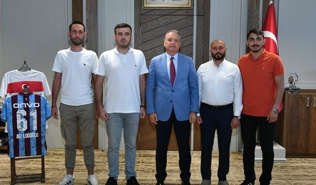 Hemşehrileri, Emniyet Müdürü Loğoğlu'nu Ziyaret Etti