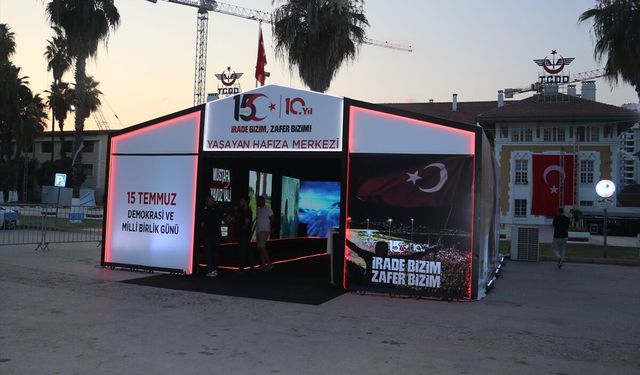 Adana'da 15 Temmuz ruhu dijital ortamda ziyaretçilere aktarılıyor