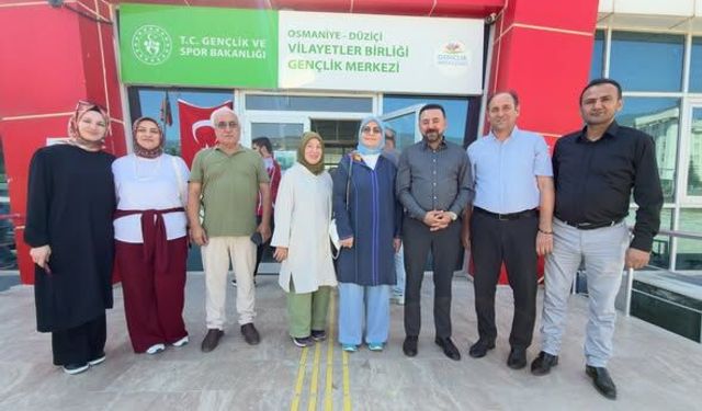 AK Parti Düziçi Başkanı Yaz Kulübünü Ziyaret Etti
