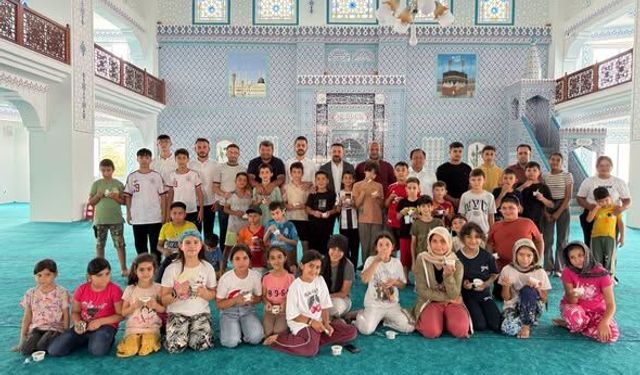AK Parti Düziçi Teşkilatından Kur’an Kursu Öğrencilerine Ziyaret