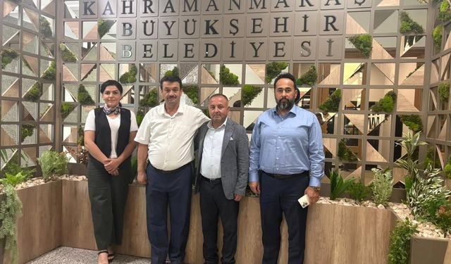 Akdeniz Kahramanmaraş Dernekler Federasyonu'ndan Harun Buz'a Ziyaret