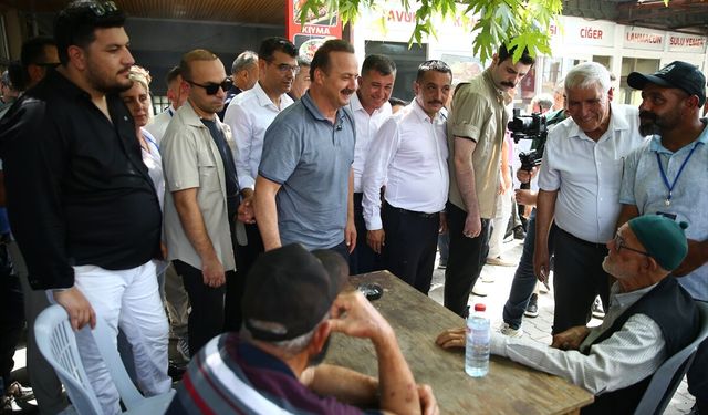 Anahtar Parti Genel Başkanı Ağıralioğlu Adana'da ziyaretlerde bulundu