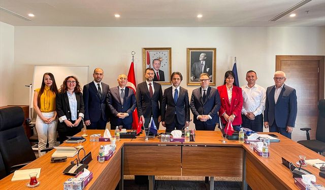 Arnavutluk Tarım ve Kırsal Kalkınma Bakanlığı heyetinden TARSİM'e ziyaret