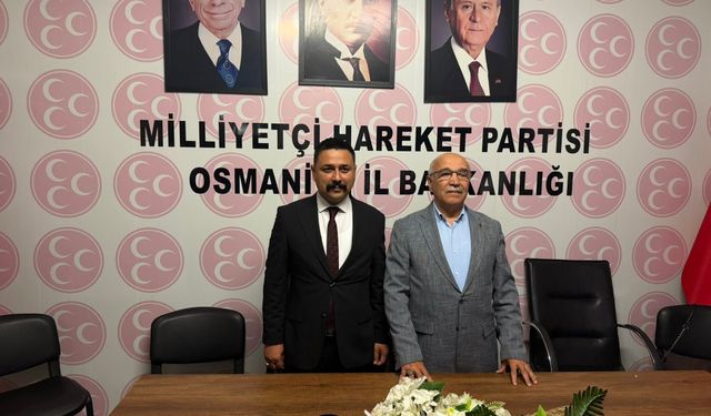MHP Bahçe İlçe Başkanlığı İçin Ahmet Kılıç Aday Gösterildi