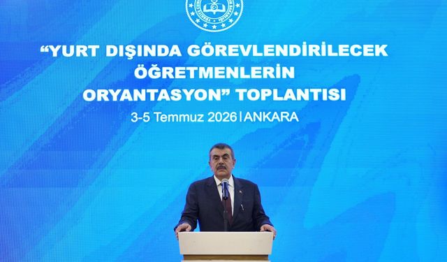 Bakan Tekin: Yurt Dışında Türkiye'yi Temsil Edeceksiniz