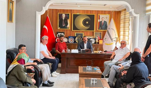 Başkan Aksoy'dan DMD hastası Uygar'a destek mesajı