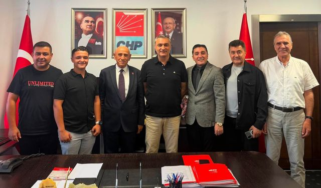 CHP'li Tekerek'ten Genel Merkezde Osmaniye Temasları