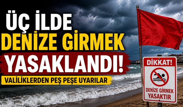 3 İlde Denize Girmek Yasaklandı! İşte Yasak Olan Sahiller