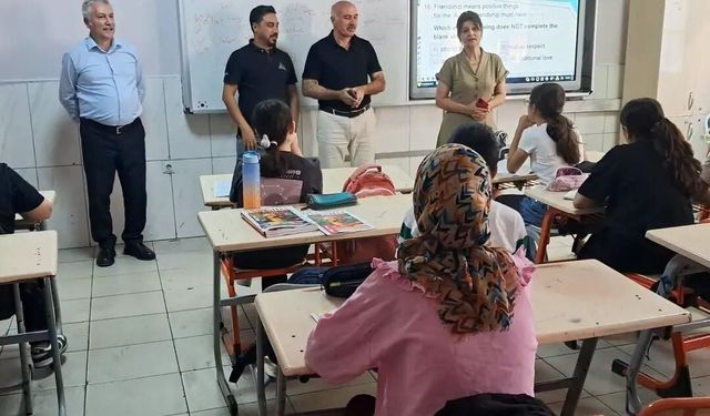 Düziçi İlçe Milli Eğitim Müdürü Aksay'dan Ziyaret