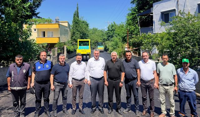 Düziçi’nde Boğaziçi Mahallesi’ne Yeni Asfalt Yatırımı
