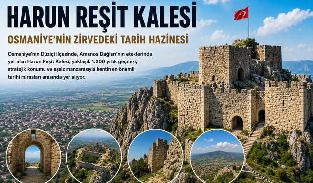 1.200 Yıllık Harun Reşit Kalesi Zamana Meydan Okuyor