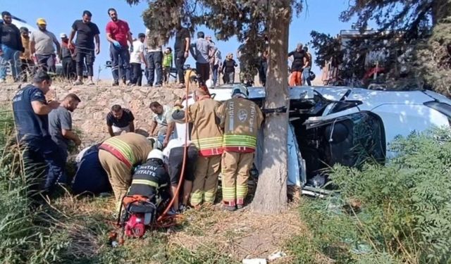 Hatay’da Trafik Kazası 7 Yaralı Hastaneye Kaldırıldı