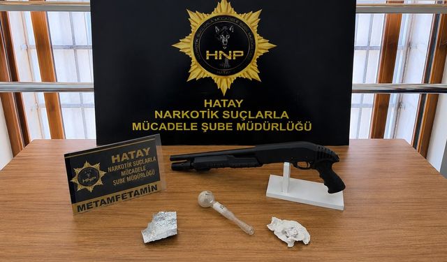 Hatay'da uyuşturucu operasyonunda yakalanan şüpheli tutuklandı