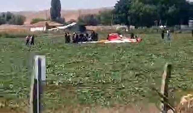 Ankara'da Eğitim Helikopteri Düştü! 2 Kişi Yaralandı