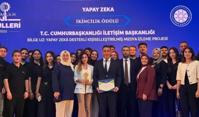 İletişim Başkanlığı'nın Yapay Zeka Projesi Ödüllendirildi
