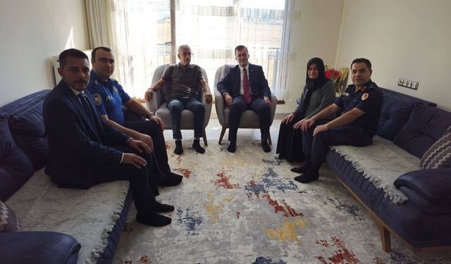Kaymakam Yelli'den Şehit Ailesine Anlamlı Ziyaret