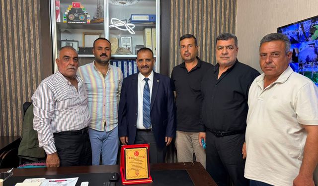 MHP Ceylanpınar İlçe Başkanlığı TMO'yu Ziyaret Etti