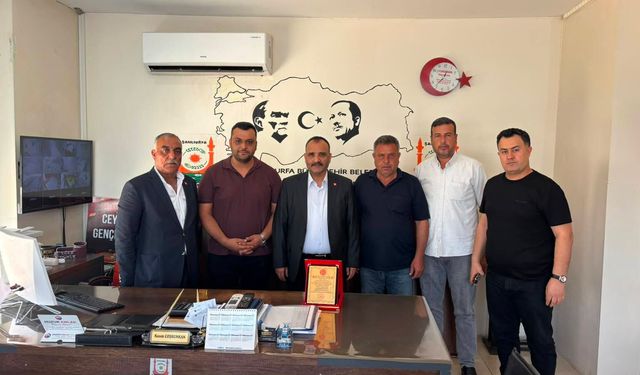 MHP Ceylanpınar'dan Gençlik Merkezi'ne Ziyaret