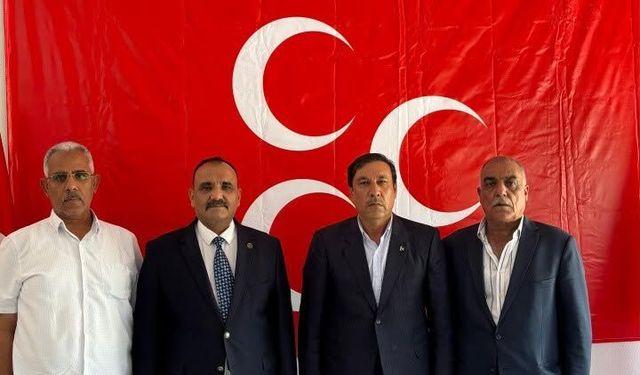 MHP Ceylanpınar Teşkilatından Eyyübiye İlçe Başkanlığına Ziyaret
