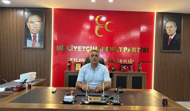 MHP Ceylanpınar'da Nöbetçi Başkan Uygulaması Sürüyor
