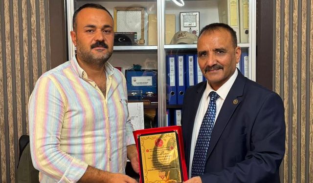 MHP Ceylanpınar’dan TMO Müdürü Ahmet Kurak’a Ziyaret