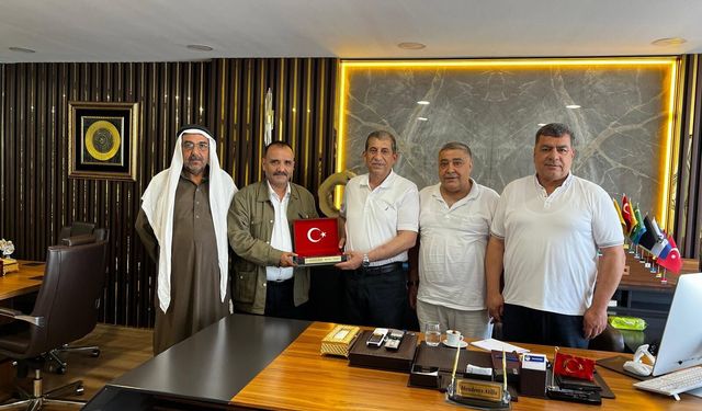 Ceylanpınar'da MHP Teşkilatından Menderes Atilla'ya Ziyaret
