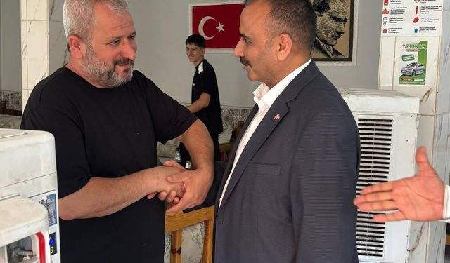MHP Ceylanpınar Teşkilatından Esnaf Ziyareti