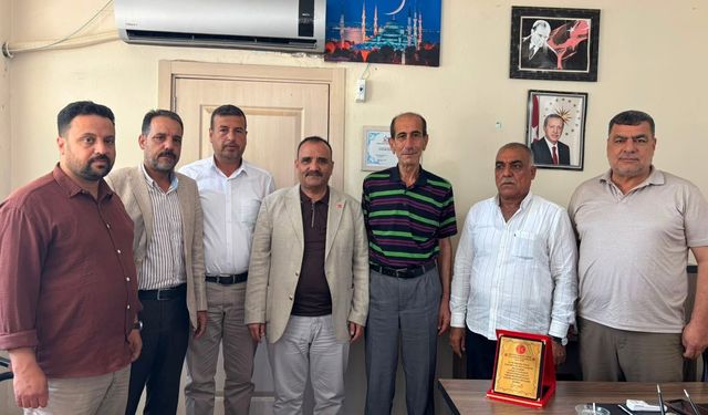 MHP Ceylanpınar'dan OKUSEV Vakfı'na İade-i Ziyaret