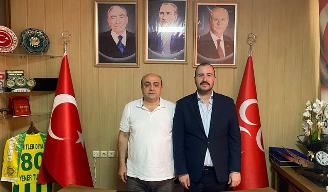 MHP Osmaniye Merkez İlçe Teşkilatına Hayırlı Olsun Ziyareti