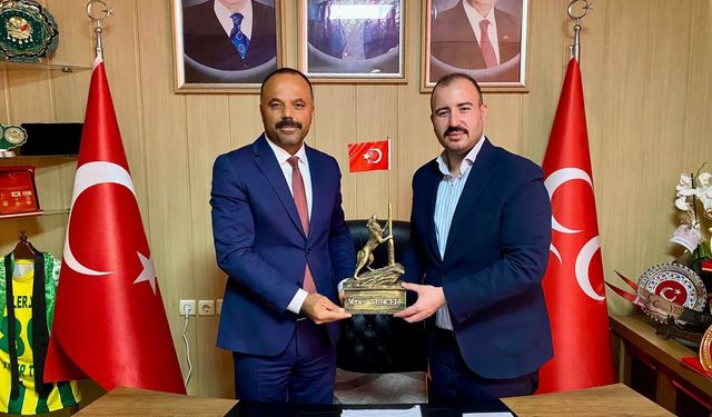 MHP Osmaniye’den Başhekim Hakkoymaz’a Hayırlı Olsun Ziyareti