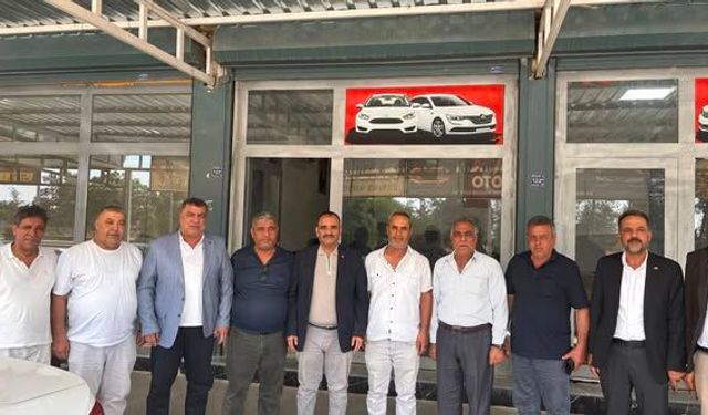 MHP Ceylanpınar Yönetimi, Akçakale'de Esnaf Ziyaretinde Bulundu