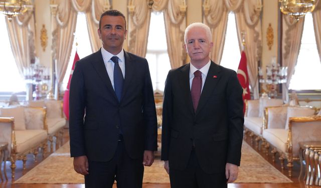 Muhittin Özbay'dan Vali Davut Gül'e Veda Ziyareti