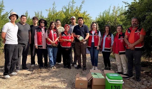 Nar Bahçelerinde Doğal Mücadele İçin 27 Bin Böcek Salındı