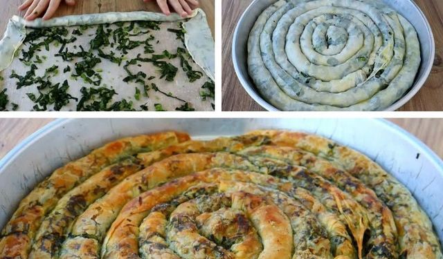 Osmaniye Usulü Çıtır Ispanaklı Börek Nasıl Yapılır?