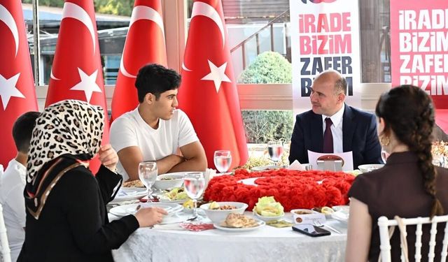 Osmaniye’de Şehit Aileleri ve Gaziler Vefa Sofrasında