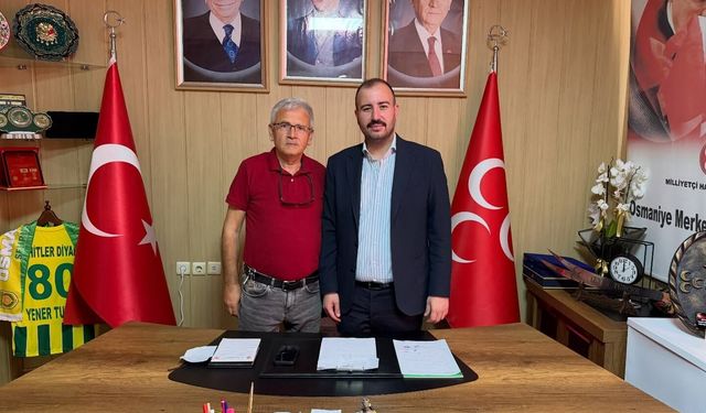 Rıza Genç’ten MHP Osmaniye’ye Ziyaret