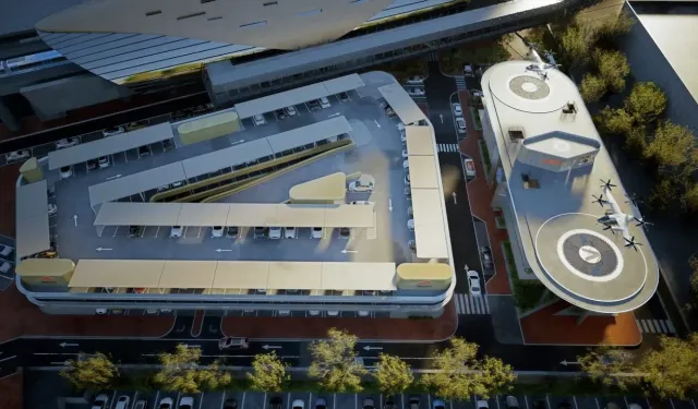 Dubai'de Uçan Taksiler İçin İlk Ticari Vertiporta Onay Çıktı