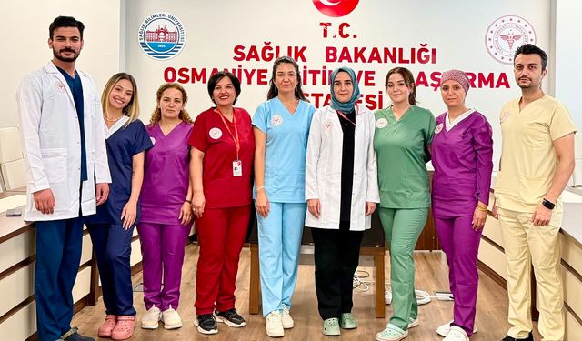 Osmaniye Eğitim ve Araştırma Hastanesi'nde Tek Tip Üniforma Dönemi Başladı
