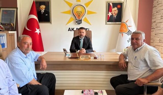 Turgut Kararmaz’dan Selverler Köyü temsilcilerine ağırlama