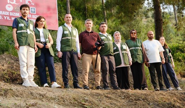 Yeşilay Gönüllülerinden 15 Temmuz Anısına Fidan Dikimi
