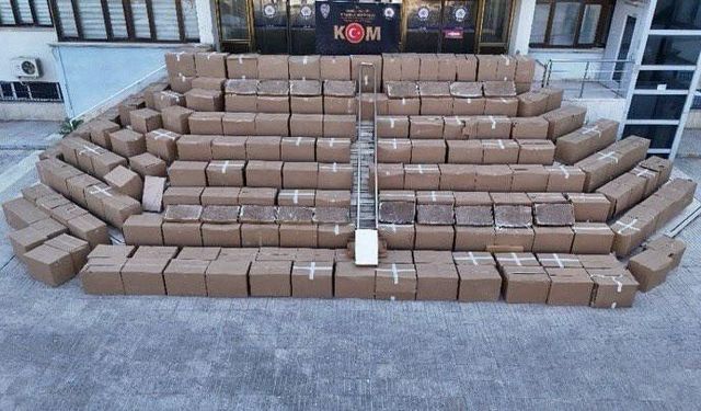 İzolasyon Malzemesinde 5 Milyon Kaçak Sigara Yakalandı
