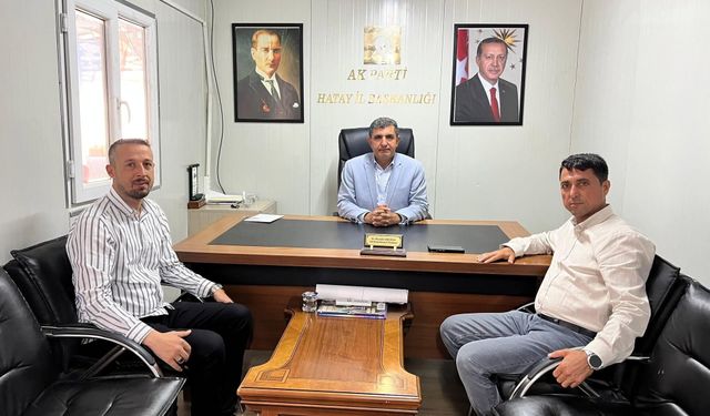 AK Parti Hatay Yönetim Üyesi Rüstem Gövce’ye Ziyaret