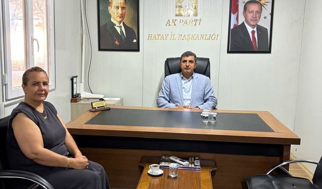 AK Parti Hatay Eski Kadın Kolları Başkanı Güçlü Ziyareti