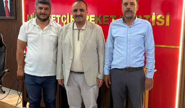 MHP Ceylanpınar İlçe Başkanı Halil Tetik'e Ziyaret