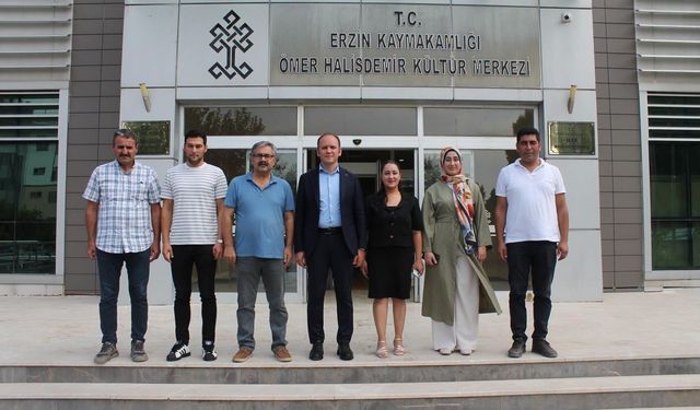 Erzin Kaymakamı Akpınar’dan Kültür Merkezi Ziyareti