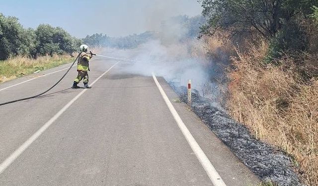 HBB İtfaiyesi 5 İlçedeki Yangınlara Müdahale Etti