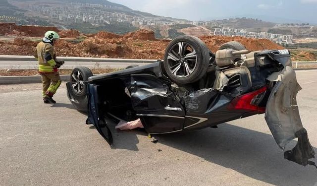 İskenderun’da Trafik Kazası 4 Kişi Yaralandı
