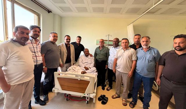 MHP Ceylanpınar Başkanı Halil Tetik’ten geçmiş olsun